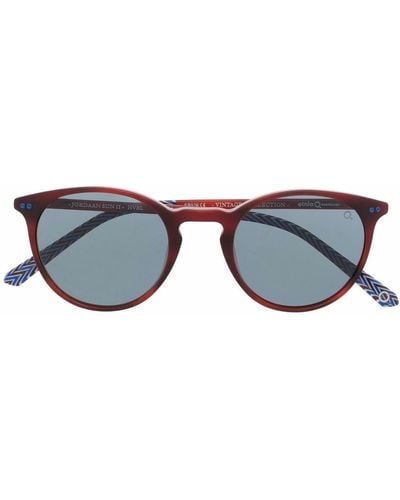 Etnia Barcelona Round Frame Sunglasses - Brown