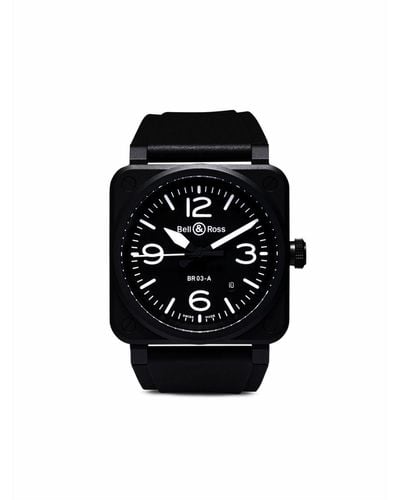Bell & Ross Br 03 41mm Horloge - Zwart