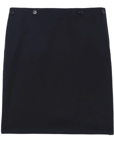 BOTTER Straight-cut Knee-length Skirt - Black