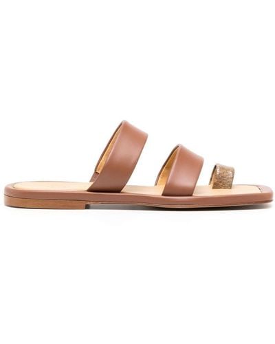 Rejina Pyo Larissa 10mm Flat Sandals - Pink