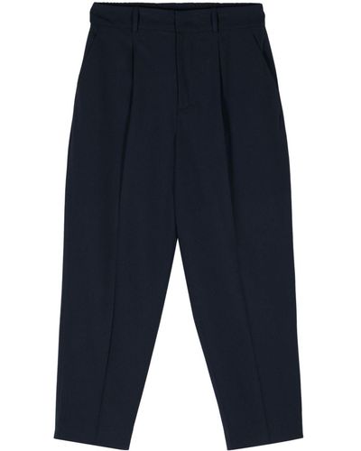 PT Torino Mid-rise Tailored Trousers - ブルー