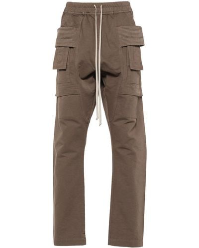 Rick Owens DRKSHDW Creatch Cargo Pants - Brown