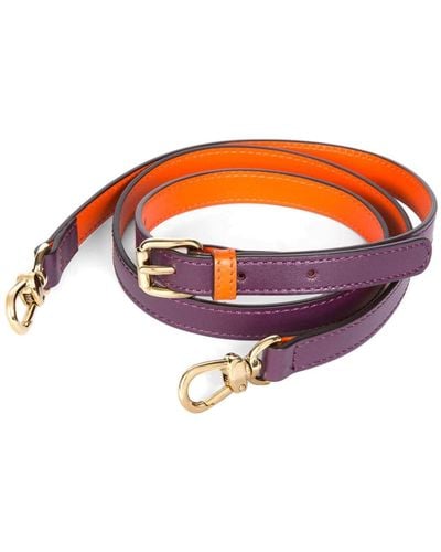 Etro Colour-block Leather Shoulder Strap - Orange