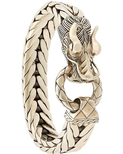 John Hardy Naga Station Armband - Metallic