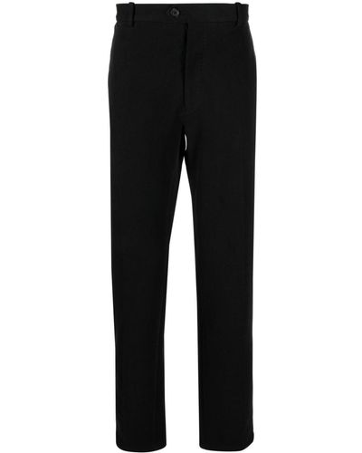 Circolo 1901 Straight-leg Cotton Pants - Black