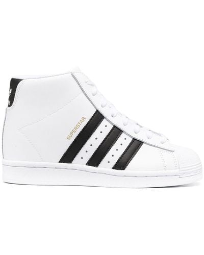 adidas Superstar Up High-top Sneakers - Wit