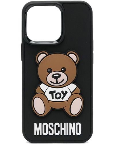 Moschino Teddy Bear Iphone 13 Pro Case - Black