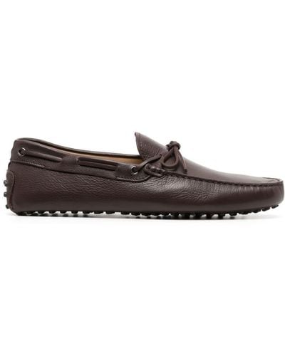 Tod's Gommino Leather Loafers - Brown