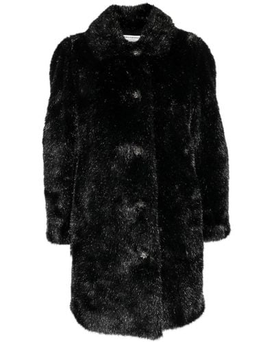 Philosophy Di Lorenzo Serafini Fantasy Faux-fur Coat - Black