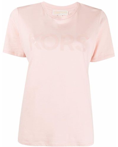 MICHAEL Michael Kors ロゴ Tシャツ - ピンク