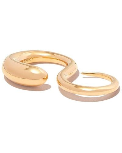 KHIRY Gold Vermeil-plated Adder Double Ring - Metallic