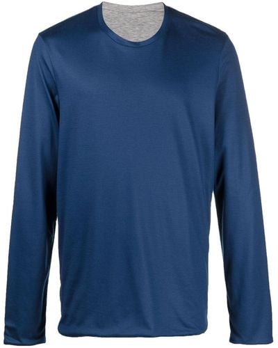 Sease T-shirt con maniche lunghe - Blu