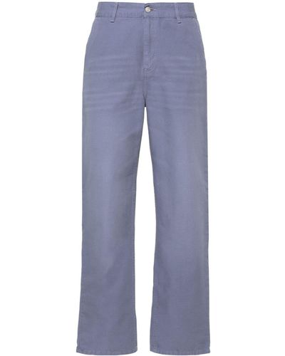 Carhartt W' Pierce Straight-leg Trousers - Blue