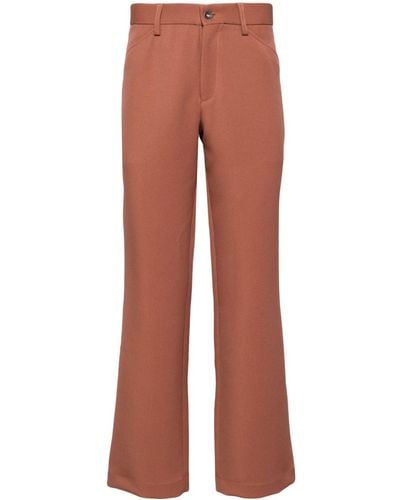 Kolor Straight-leg Trousers - Brown