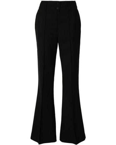AllSaints High-waist Flared Pants - Black