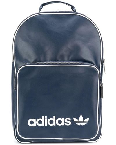 adidas Mochila vintage clásica - Azul