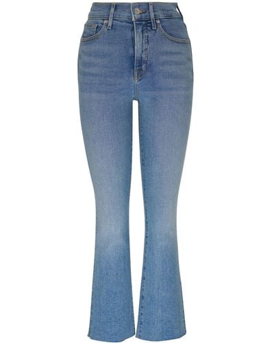 Veronica Beard High-rise Flared Jeans - Blue