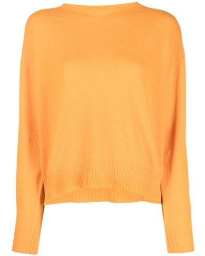 Twin Set Drop-shoulder Cashmere Jumper - Orange