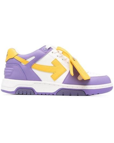 Off-White c/o Virgil Abloh Out Of Office Sneakers - Purple