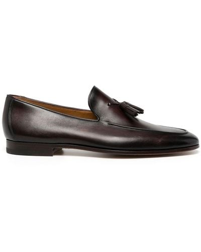 Magnanni Aston Tassel Detail Loafers - Brown