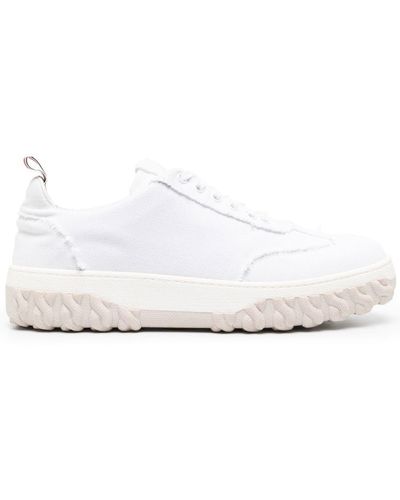 Thom Browne Field ローカット スニーカー - ホワイト