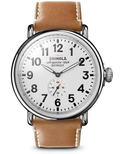Shinola The Runwell Chronograph Horloge - Wit