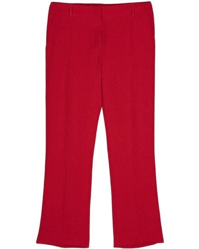 Valentino Garavani Tailoring-Hose aus Krepp - Rot
