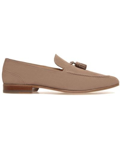 Bally Tassel-detail Suede Loafers - Brown