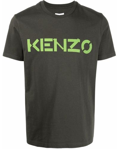 KENZO ロゴ Tシャツ - グリーン