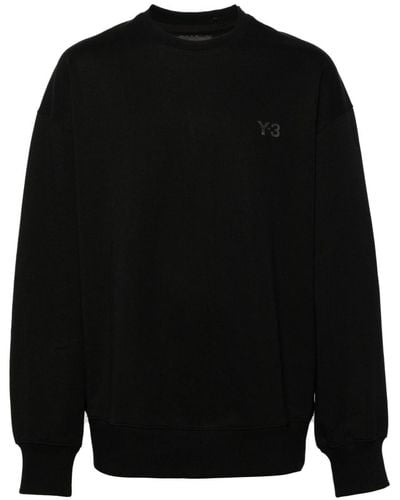Y-3 ロゴ スウェットシャツ - ブラック