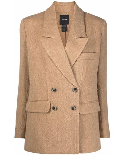 Smythe Tailored Double-breasted Coat - Multicolor