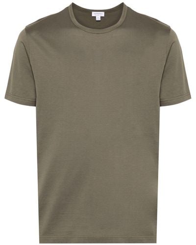 Sunspel Cotton Jersey T-shirt - Green