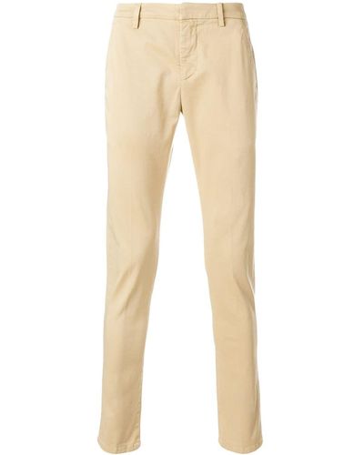 Dondup Designer Getailleerde Broek - Naturel