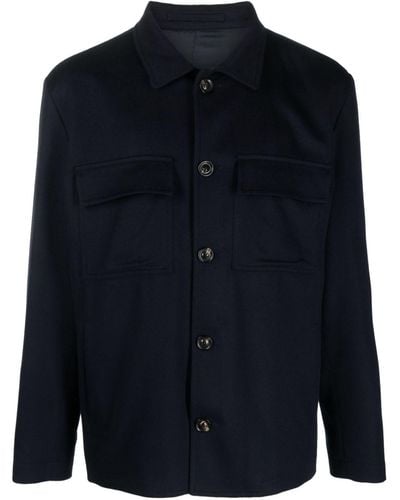 Lardini シャツジャケット - ブルー