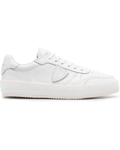 Philippe Model Nice Low Trainers - White