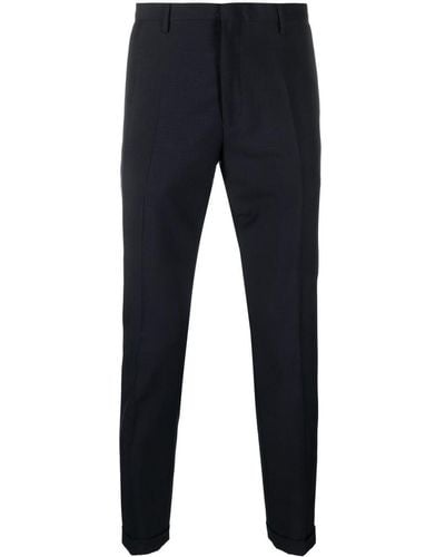 Paul Smith Tailored Tapered-leg Pants - Blue