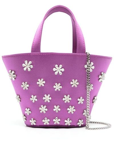 AMINA MUADDI Bolso shopper Superamini Lily - Morado