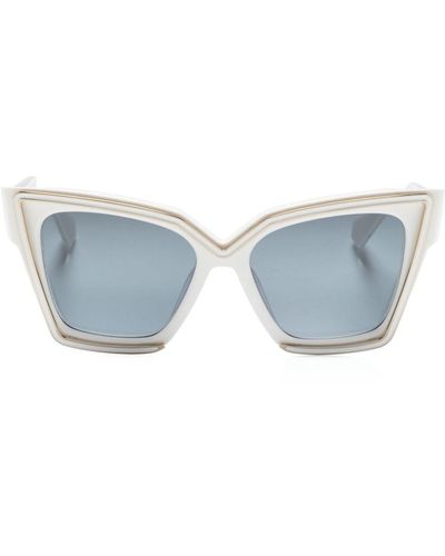 Valentino Grace Square-frame Sunglasses - Blue