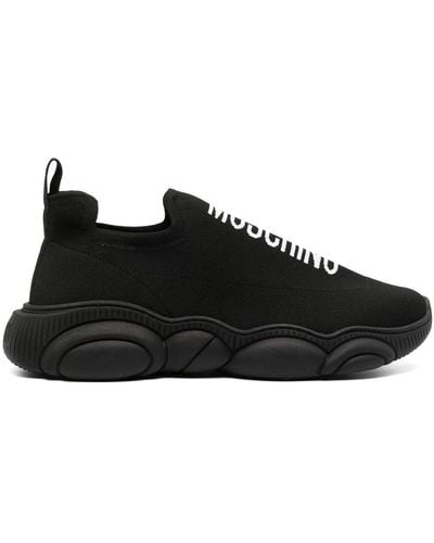 Moschino Teddy Low-top Trainers - Black