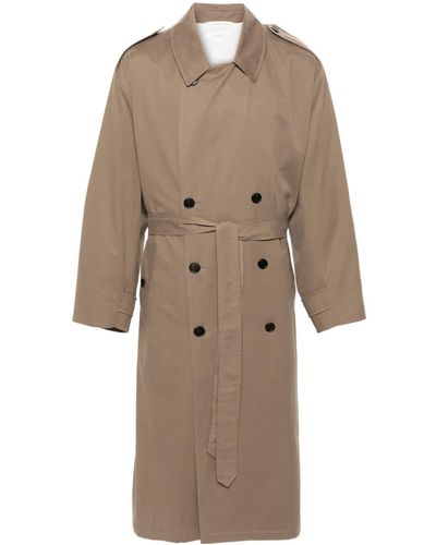 The Row Montrose Double-breasted Maxi Coat - Natural