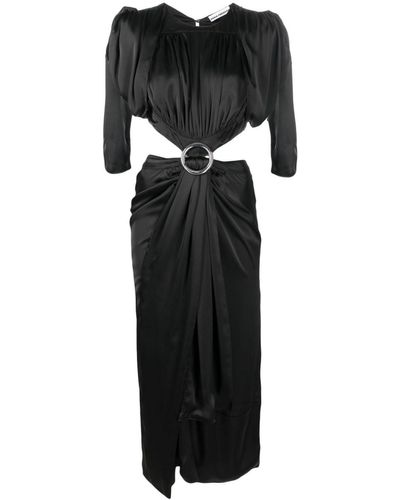 Rabanne Mini-jurk Met Uitgesneden Detail - Zwart
