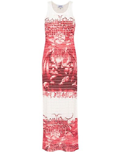 Jean Paul Gaultier The Red Diablo Maxi Dress
