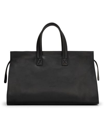 Marsèll Quarantotto Leather Duffle Bag - Black