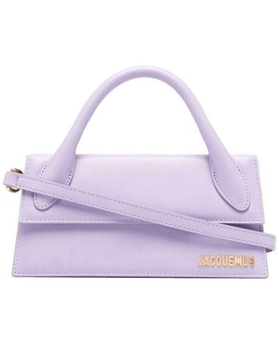 Jacquemus Le Chiquito Long Leather Mini Bag - Purple