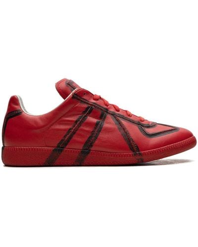 Maison Margiela Replica "red/black" Low-top Trainers