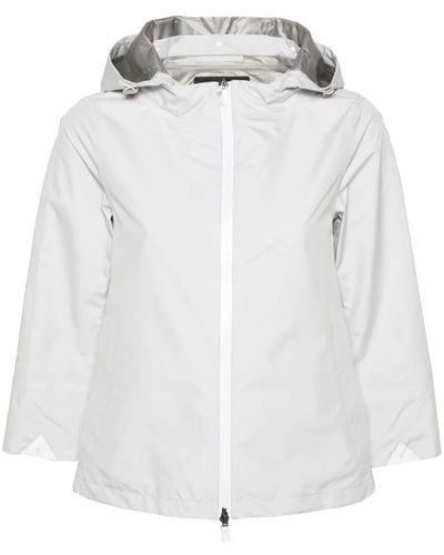Herno Laminar Hooded Jacket - White