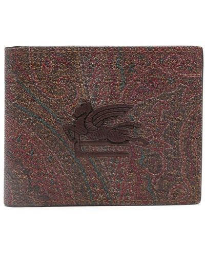 Etro Pagaso 財布 - ブラウン