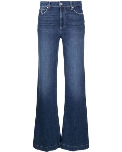 PAIGE Bootcut Jeans - Blauw