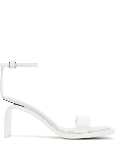 Courreges Stream 70mm Sandals - White