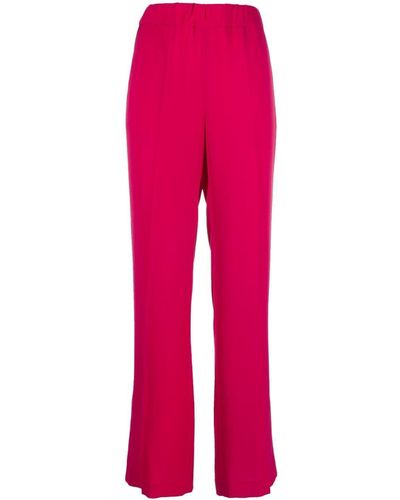 Semicouture Elastische Pantalon - Roze